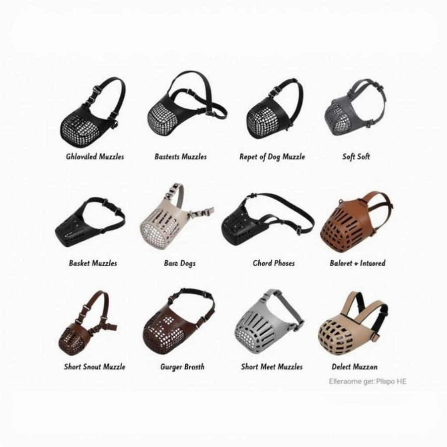 Different Types of Dog Muzzles