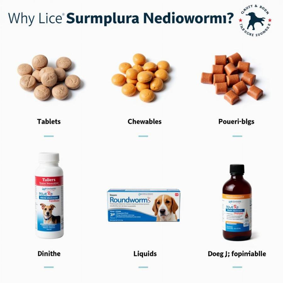 Types of roundworm medication for dogs