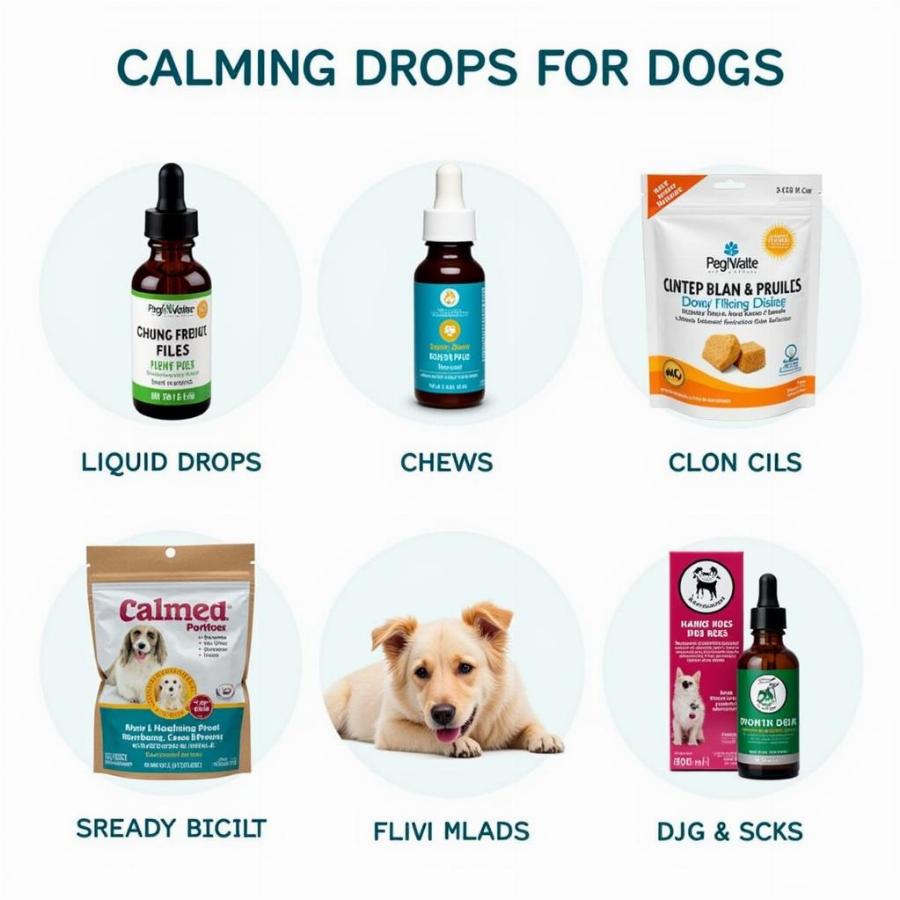 Different Types of Calming Drops for Dogs