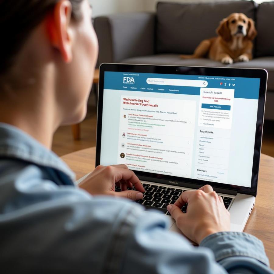 Checking FDA Website for Recall Information