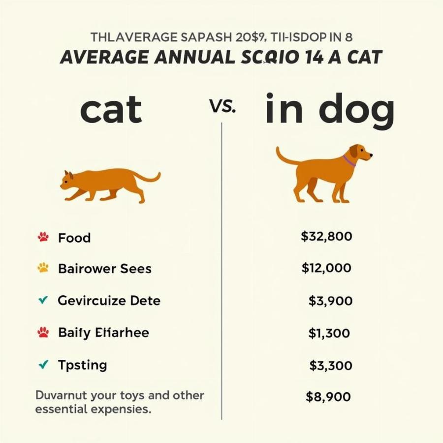 Cost of Owning a Cat vs. a Dog