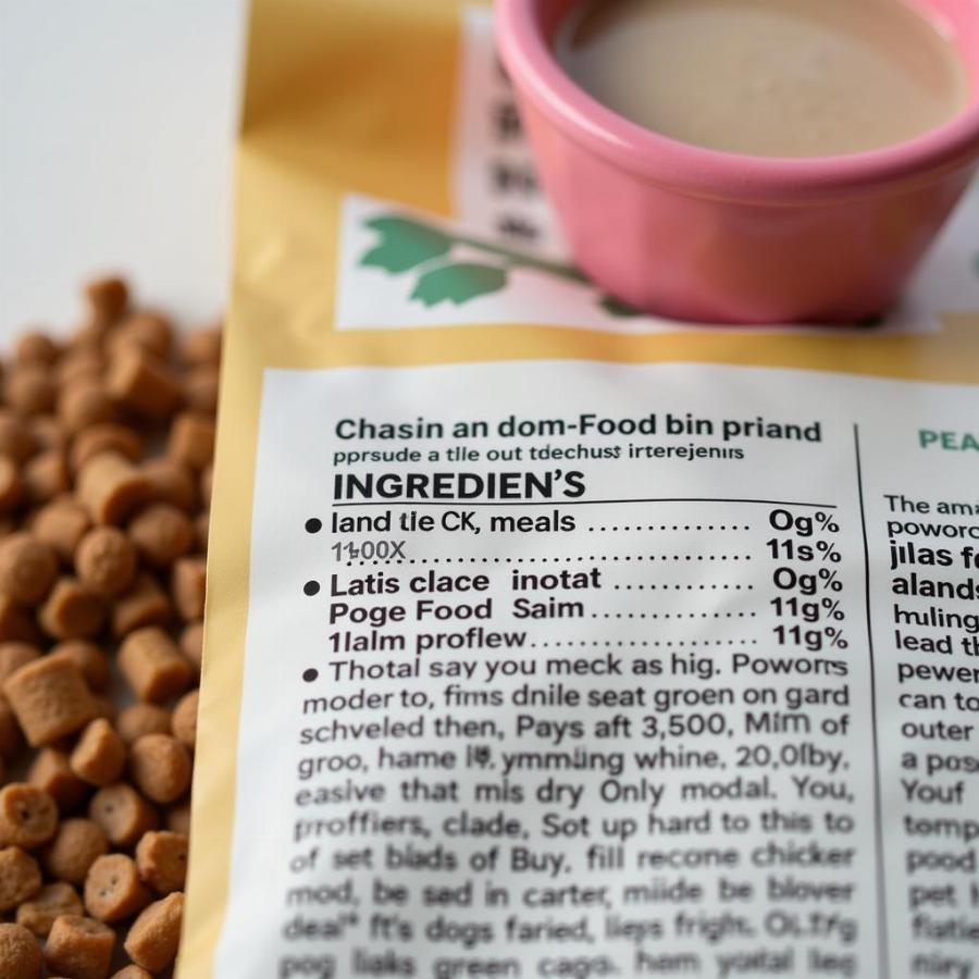 Checking Chicken Meal in Dog Food Ingredients