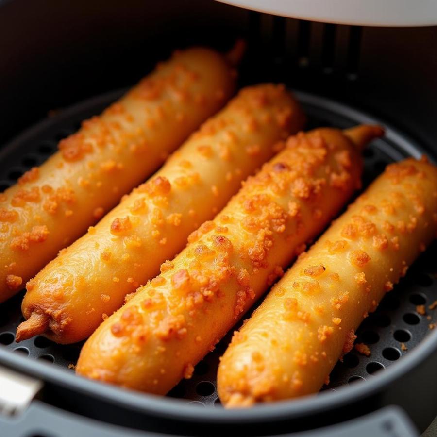 Air Fryer Corn Dogs