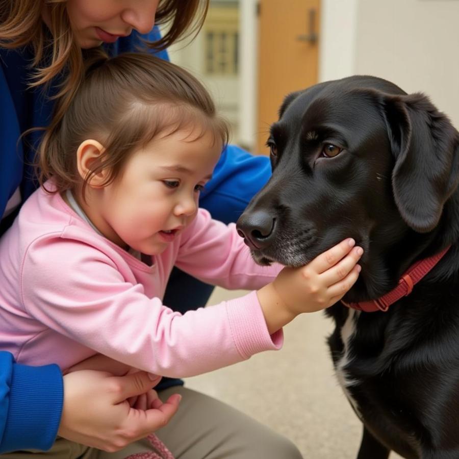 Safe Child-Dog Interactions