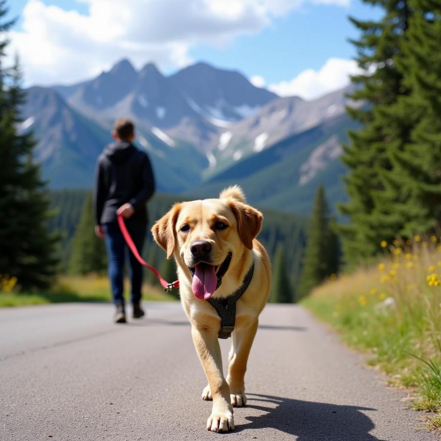 Dogs Allowed on Paved Roads in Rocky Mountain National Park