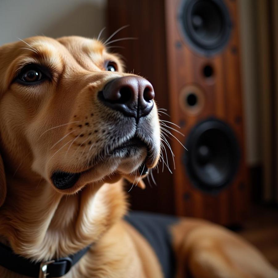 Dogs Listening to Country Music