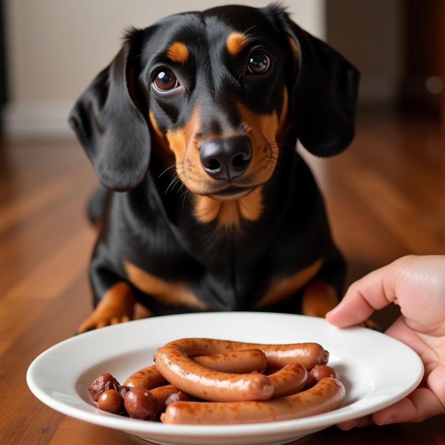 Dog and Sausage