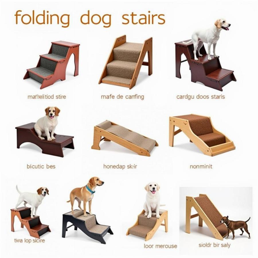 Choosing folding dog stairs for dogs