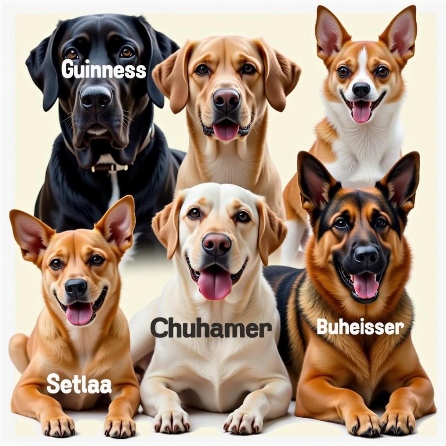 Choosing a Dog Name Inspired by Beer