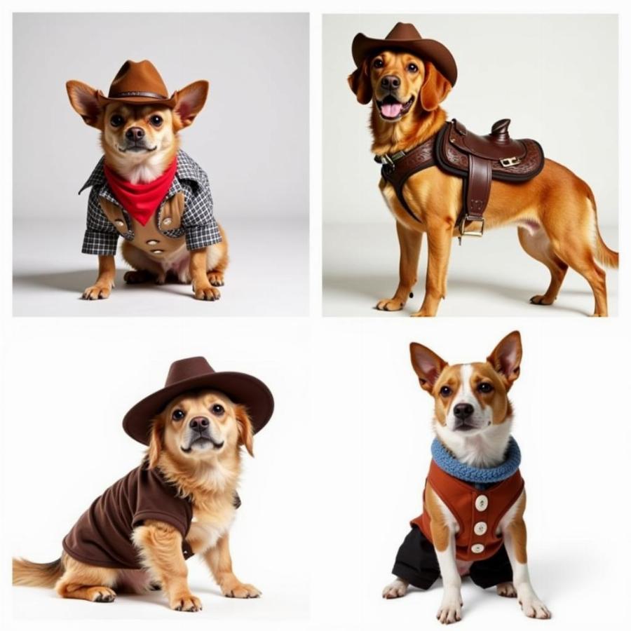 Choosing a cowboy riding outfit for your dog