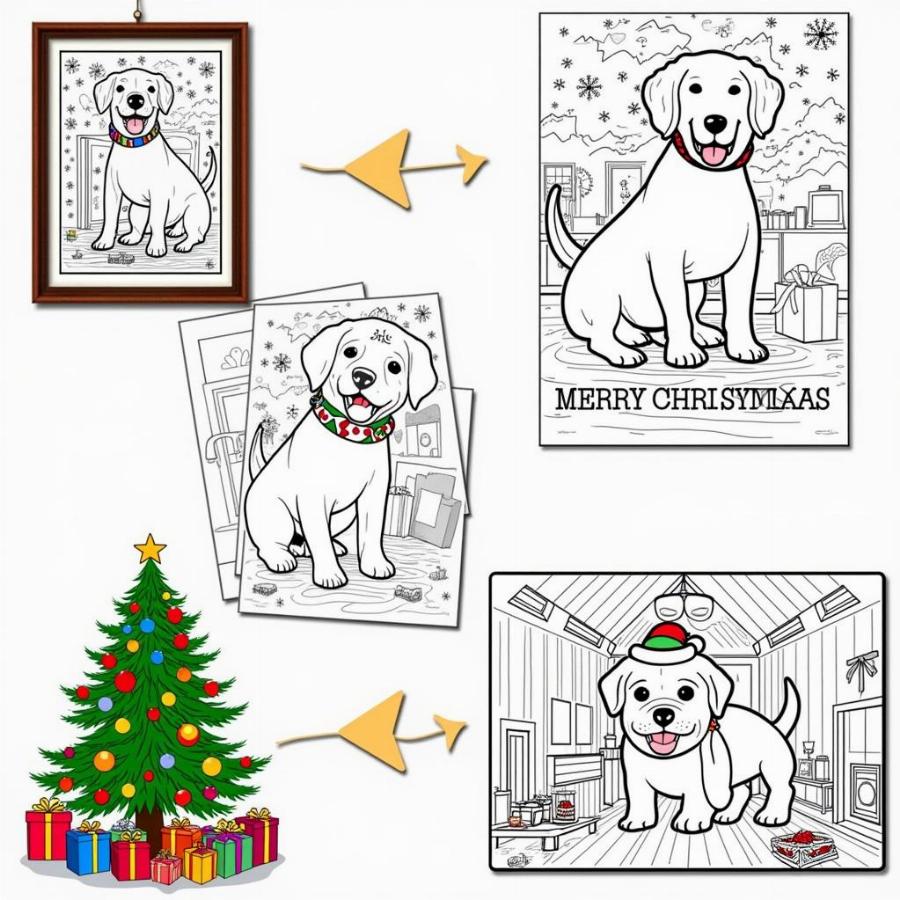 Christmas Dog Decorations