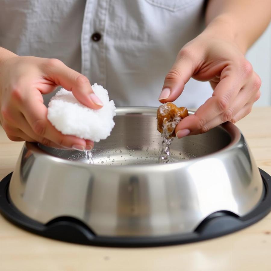 Cleaning and Maintaining Raised Dog Bowls