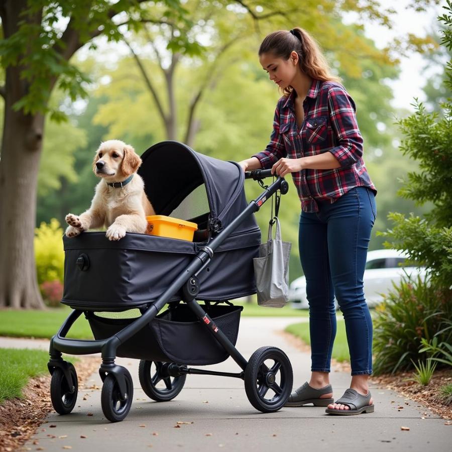 Cleaning a Dog Stroller Wagon