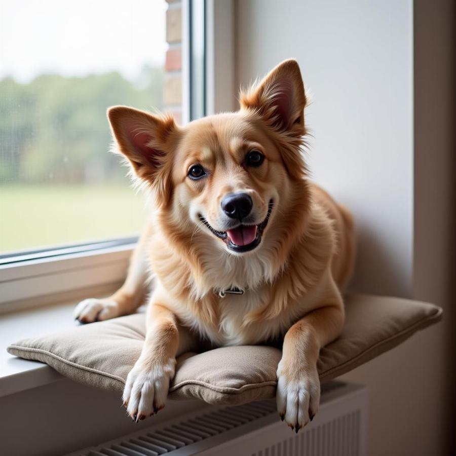 Comfortable Dog Window Perch