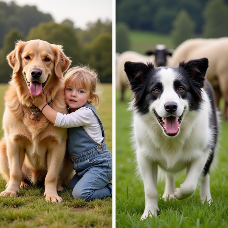 Comparing Different Dog Breeds for Families