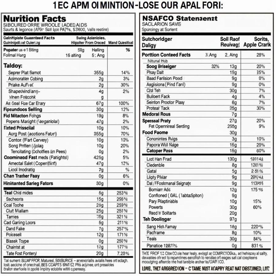 Comparing dog food labels at Blain's Farm and Fleet