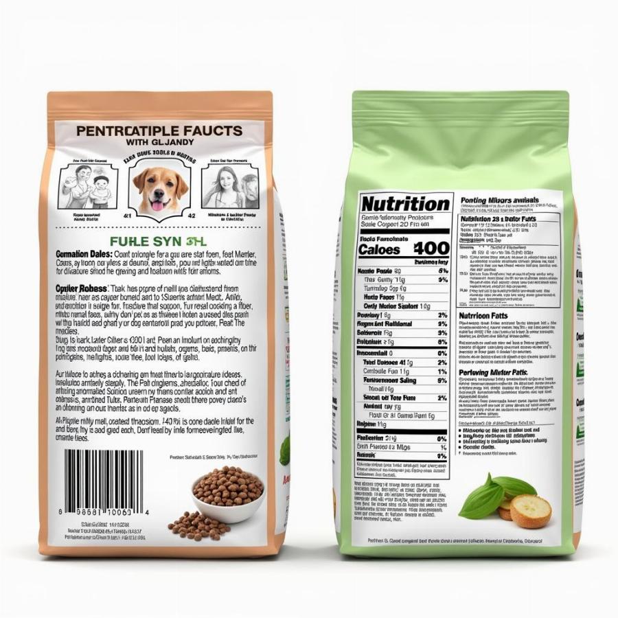 Comparing Pea-Free Dog Food Labels