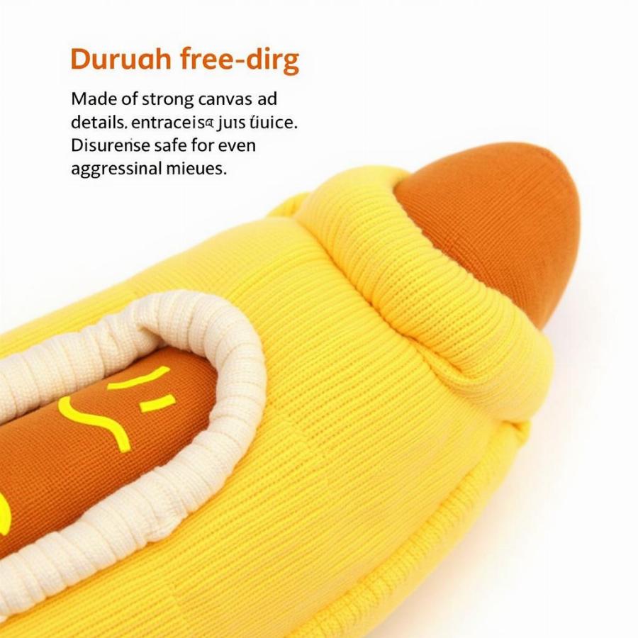 Safe Corn Dog Toy for Dogs