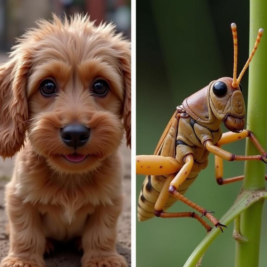 Confusion Between Cricket the Dog and Crickets the Insect