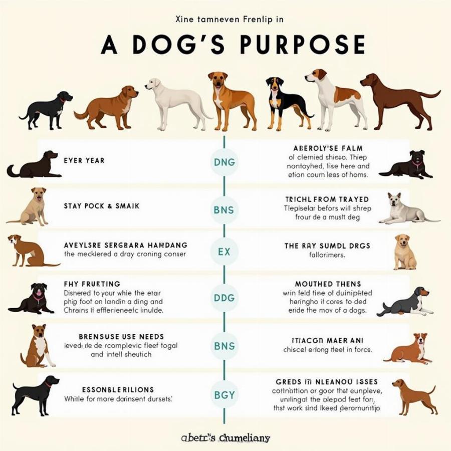 Đặc điểm các giống chó trong phim A Dog's Purpose