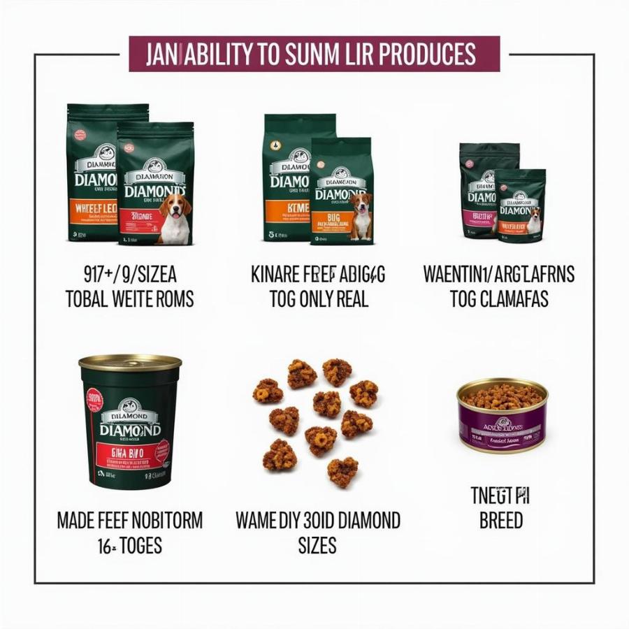 Diamond Dog Food Variety