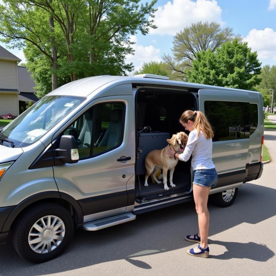 Mobile dog grooming services in Madison, WI