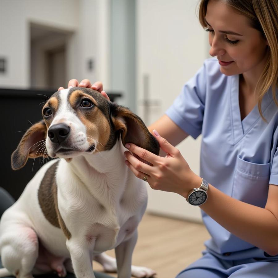 Treating a Swollen Dog Ear