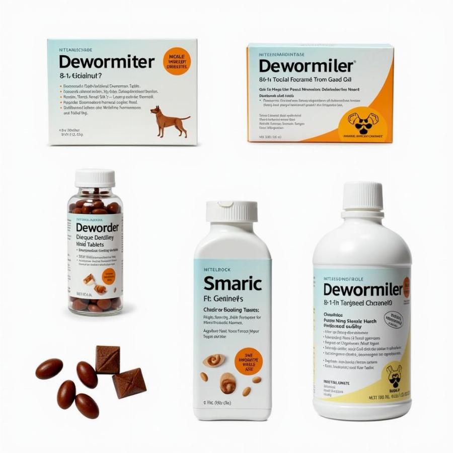 Different Types of Dog Dewormers