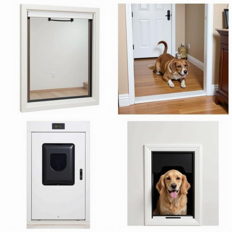 Different types of dog doors