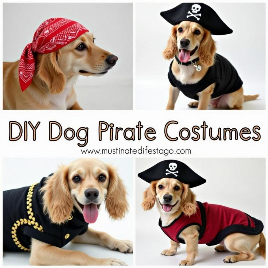 DIY dog pirate costume ideas