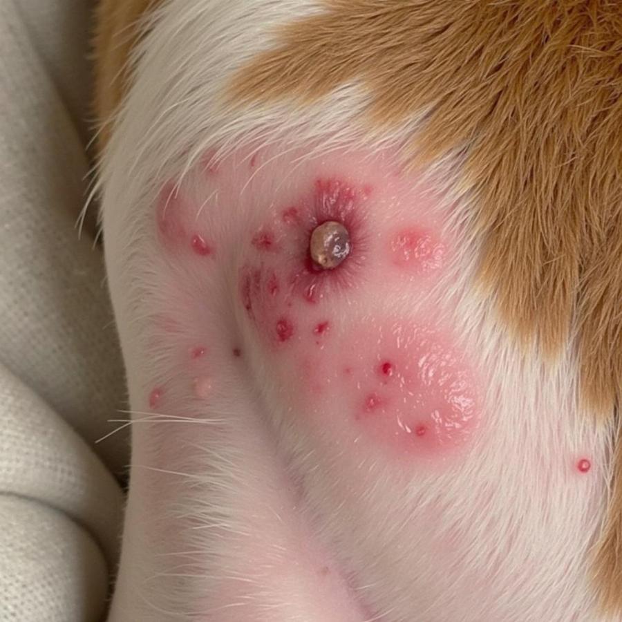 Dog Axilla Inflammation