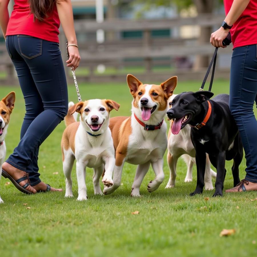 Happy Dogs at Ocean City Dog Boarding