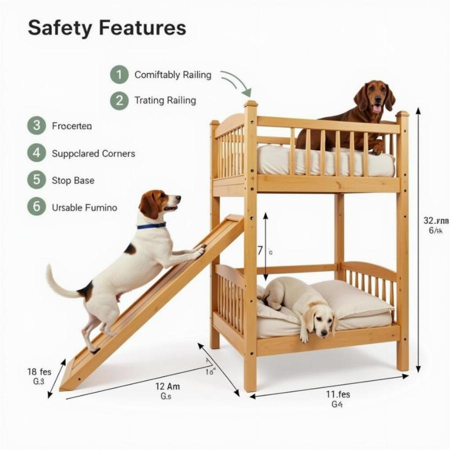 Essential Safety Features of Dog Bunk Beds