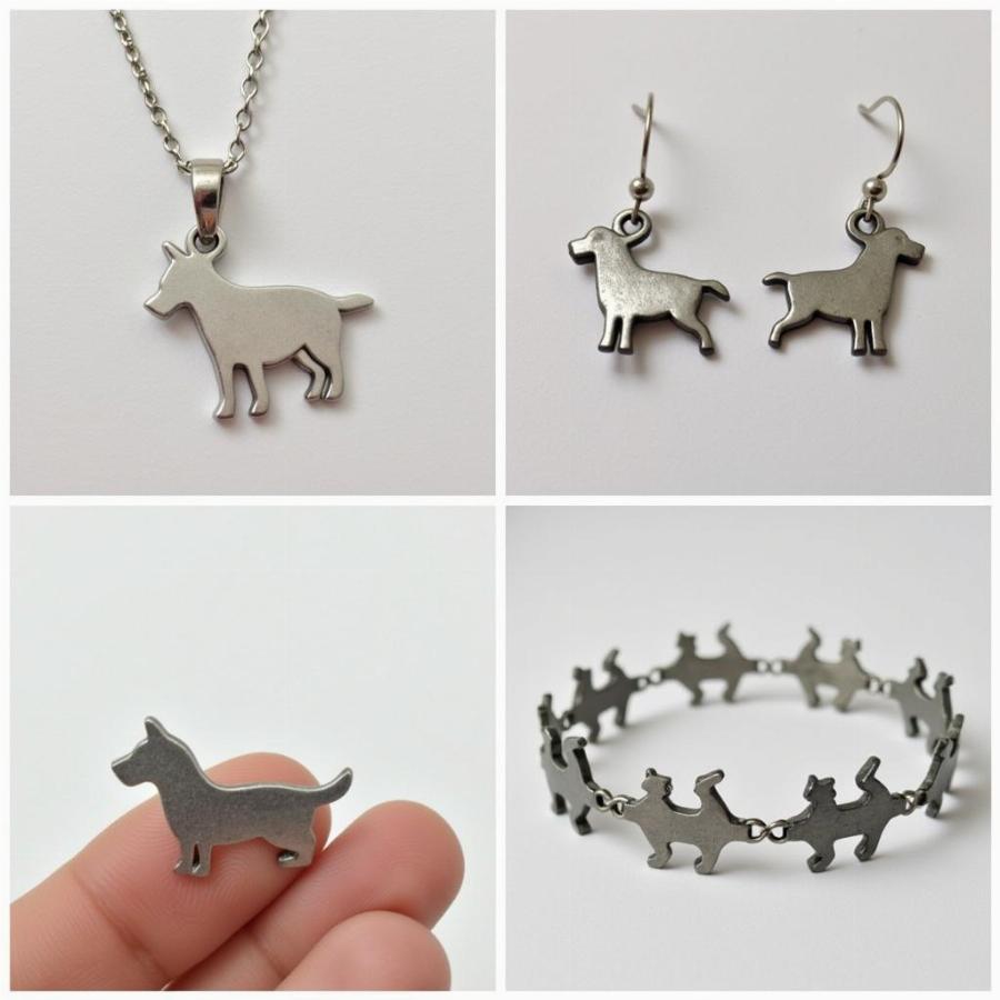 Unique Dog and Cat Silhouette Jewelry