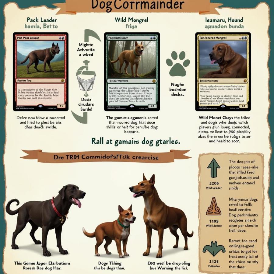 Dog Commander MTG Key Cards