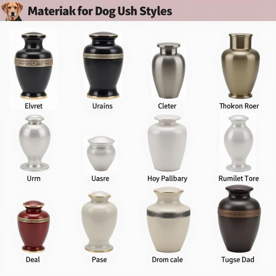 Dog Cremation Urn Options