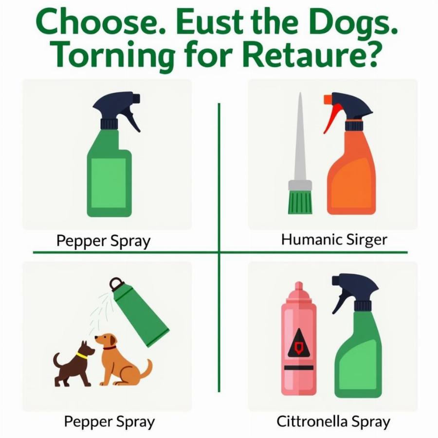 Dog Deterrent Sprays