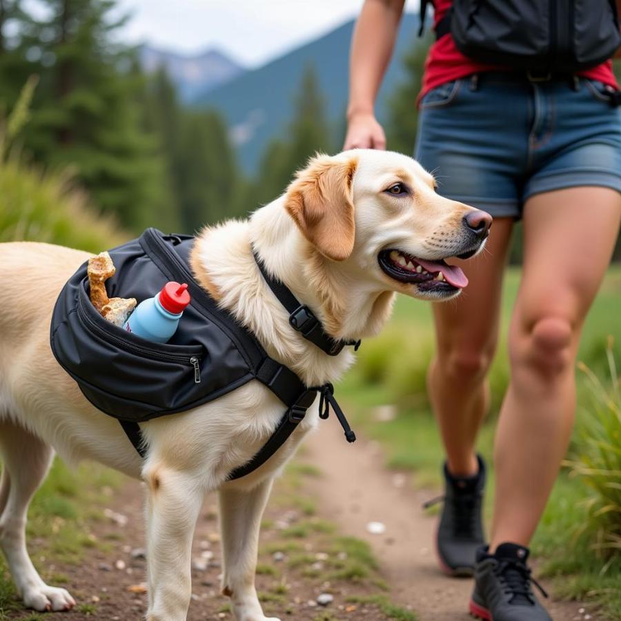 Dog Fanny Pack for Hiking