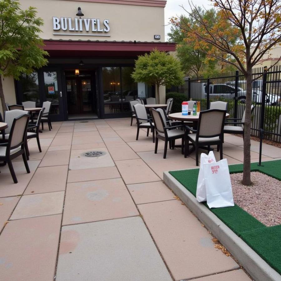 Dog-Friendly Casino Amenities: Water bowls, designated relief areas, and comfortable seating.