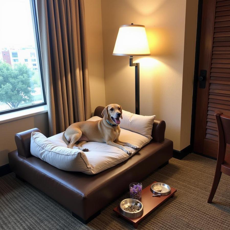 Dog-Friendly Hotel Room in Gainesville