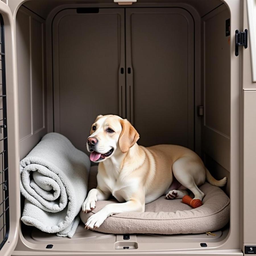 Setting up a Comfortable Inside Dog Kennel