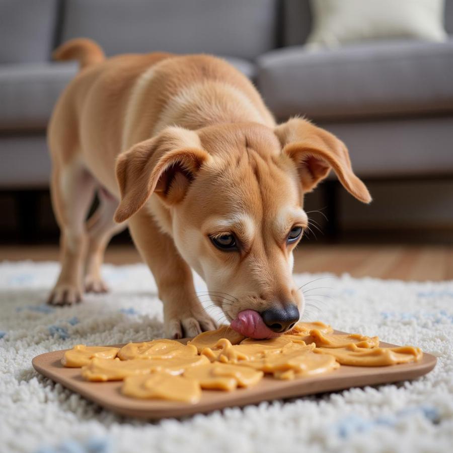 Dog Licking Mat for Anxiety Relief