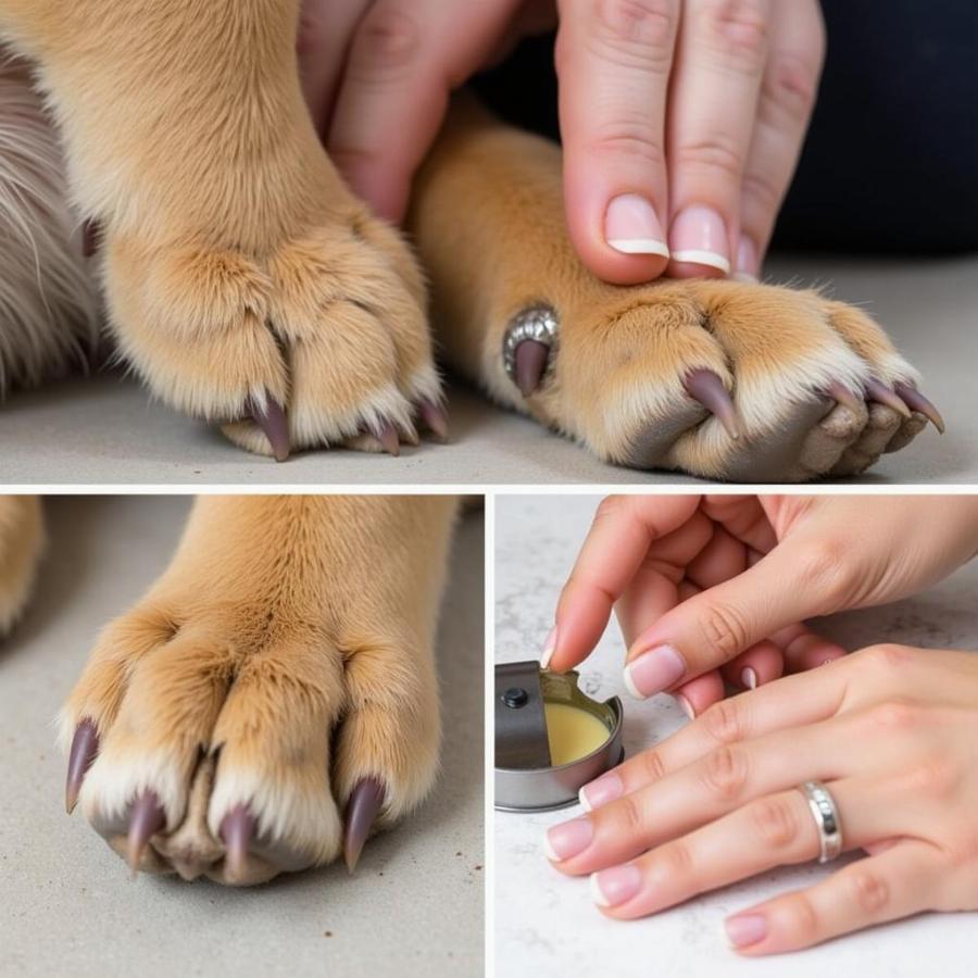 Post-Trim Paw Care for Dogs