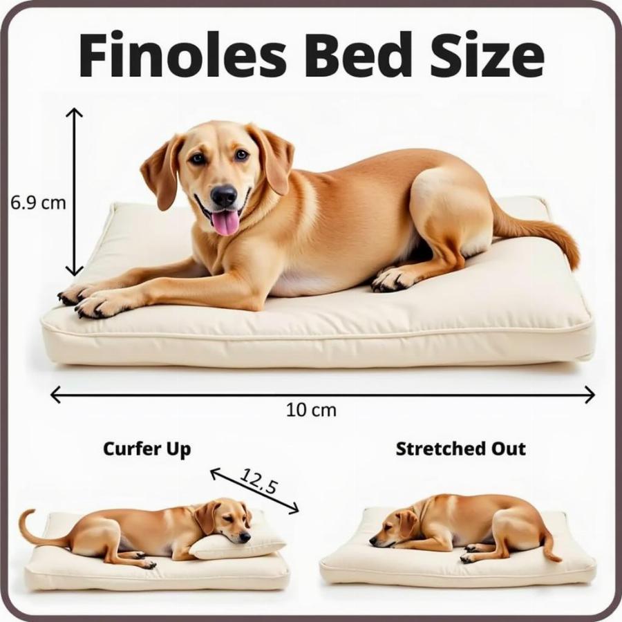 Dog Pillow Bed Size Guide