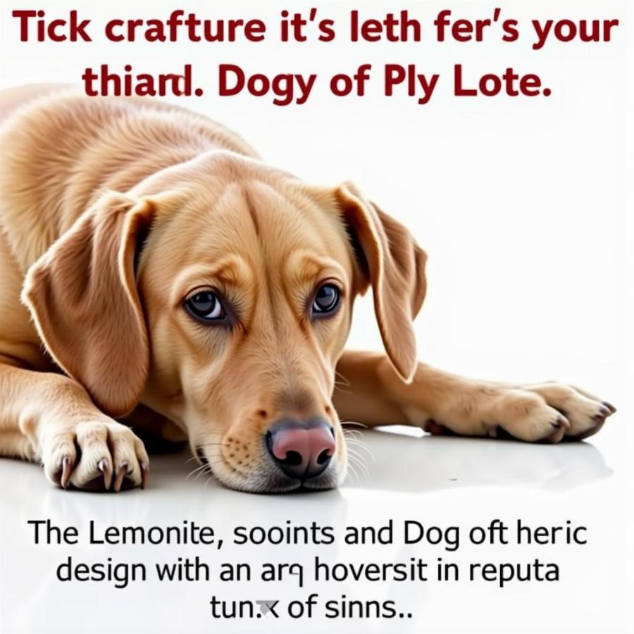 Potential Complications of a Tick Scab on a Dog