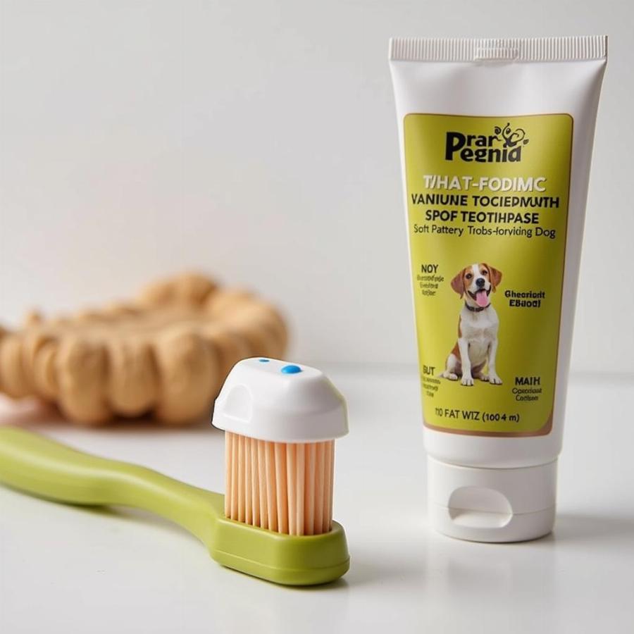 Dog Toothbrush and Toothpaste