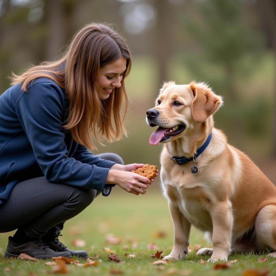 Dog Trainer Using Positive Reinforcement Methods