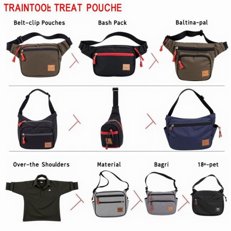 Different Types of Dog Training Treat Pouches