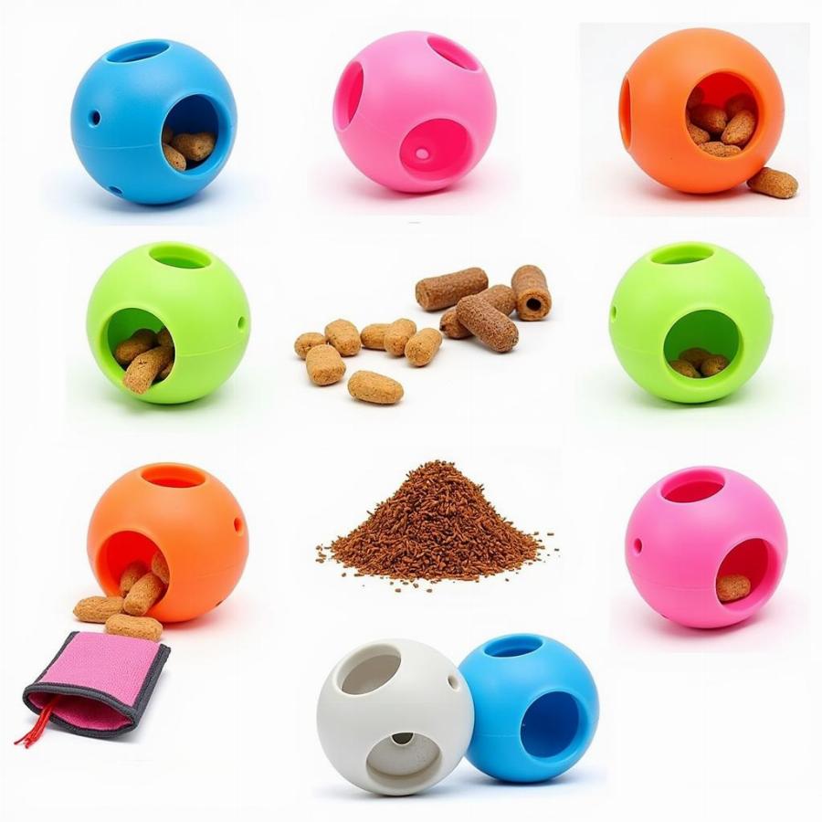 Dog treat ball dispenser cho chó cảnh