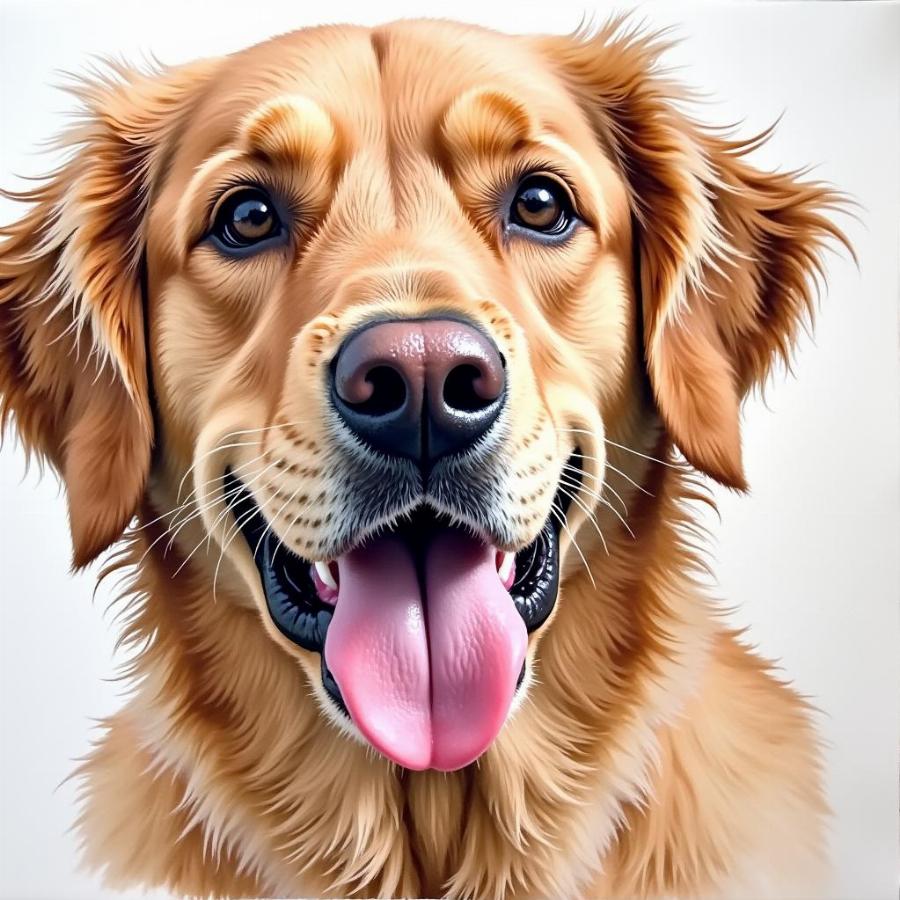 Watercolour Dog Portrait Techniques